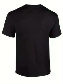 Fashion Tshirt Bible Verse 1 Corinthians 9:26 Running Fitness T-Shirt (Color: pureBlack, size: L_pure)