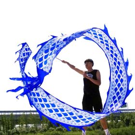 Blue Dragon Poi Gift for Kids & Adults, Perfect Dragon Gift for Outdoor Activities & Fitness or Stage Show (size: 6 Meters(19.6 FT))
