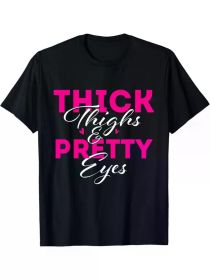 Men's Cotton Graphic Tee - Casual & Comfy, Breathable Crew Neck T-Shirt for Fitness & Casual Attire (Color: Black, size: L)