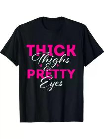 Men's Cotton Graphic Tee - Casual & Comfy, Breathable Crew Neck T-Shirt for Fitness & Casual Attire (Color: Black, size: XXXL)