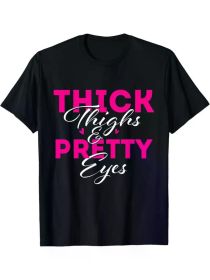 Men's Cotton Graphic Tee - Casual & Comfy, Breathable Crew Neck T-Shirt for Fitness & Casual Attire (Color: Black, size: S)